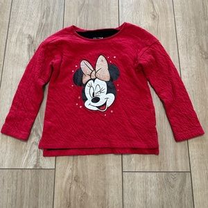 GapKids Disney Minnie Mouse LS shirt. GUC